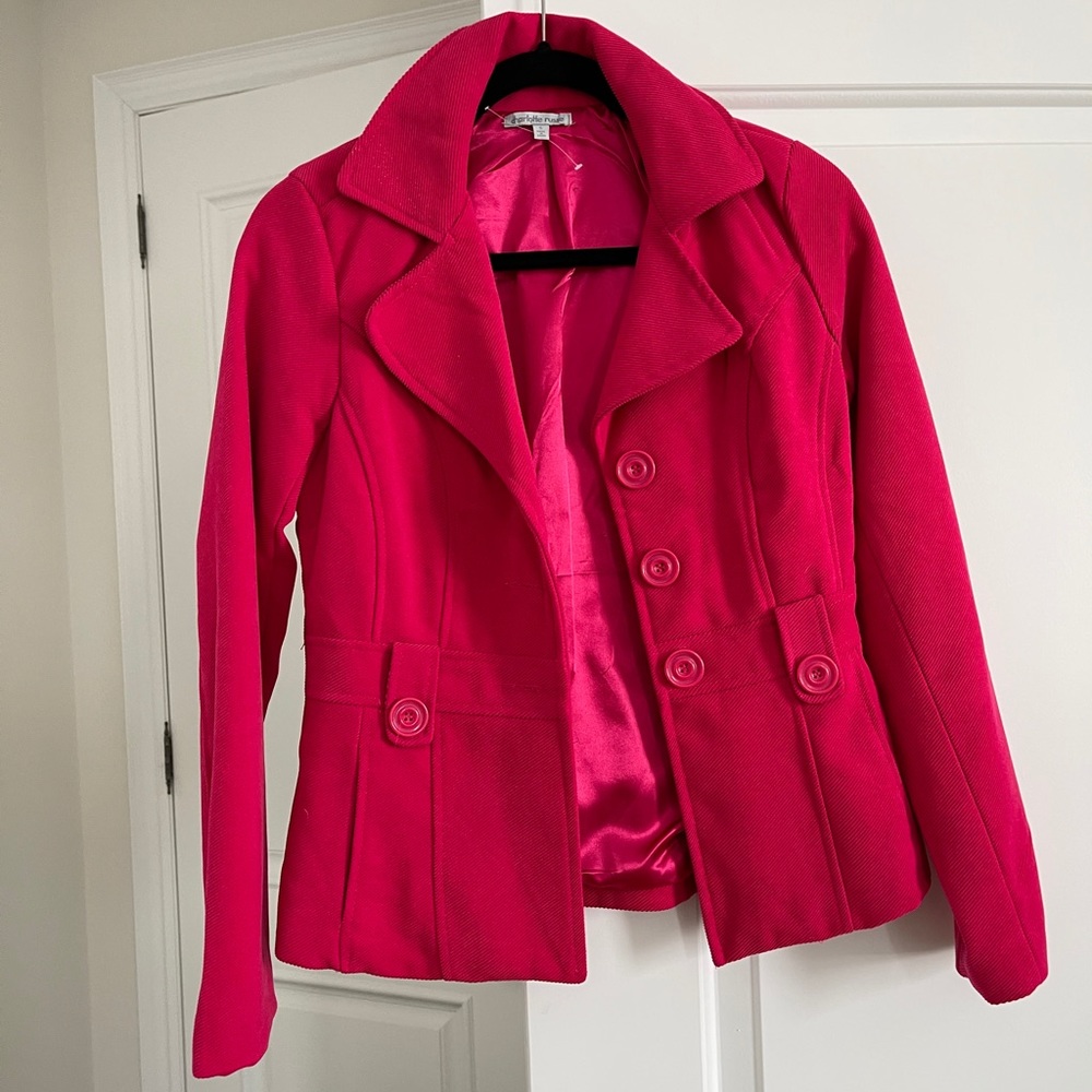 NWOT Charlotte Russe Coat Size S